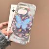 Iridescent Glossy Phone Case for iPhone 11 13 14 15 16 17 Pro 17 13 14 15 Pro Max High Quality Fantasy Floral Style Full Protection Shell