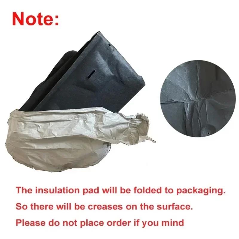 For Land Rover Range Rover Sport L320 2005-2013 Car Heat Sound Insulation Cotton Front Hood Engine Firewall Mat Noise Deadener Heat Shields 2