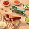 Salad Cutter Chopper Portable Manual Fruit Slicer Creative Vegetable Slicer Kitchen Gadgets Chopping Tool Press Banana Slicer