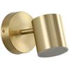 Contemporary Gold Rotating Wall Light for Hallway, Living Room, Staircase, or Bedroom.