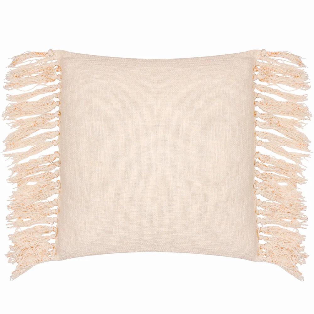 Чехол для подушки Yard Saku с цветочной бахромой