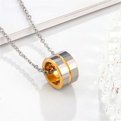 Минимальное ожерелье с подвеской на тонкую талию из вольфрамовой стали Niche Design Sense Premium Clavicle Chain Женские ювелирные изделия