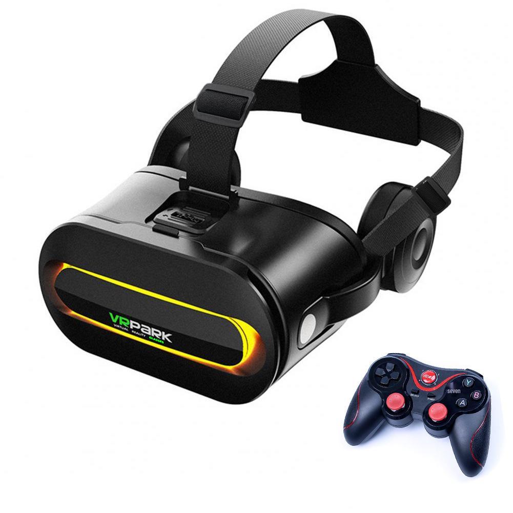 4K Все-в-одном VR-очки с Bluetooth-гарнитурой для 3D-игр и фильмов