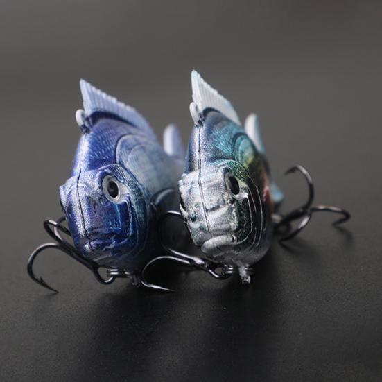 Жесткая приманка Swimbait с тройным крючком, реалистичная, яркая, цветная, естественная поза для плавания, портативная рыболовная приманка, поддельная приманка