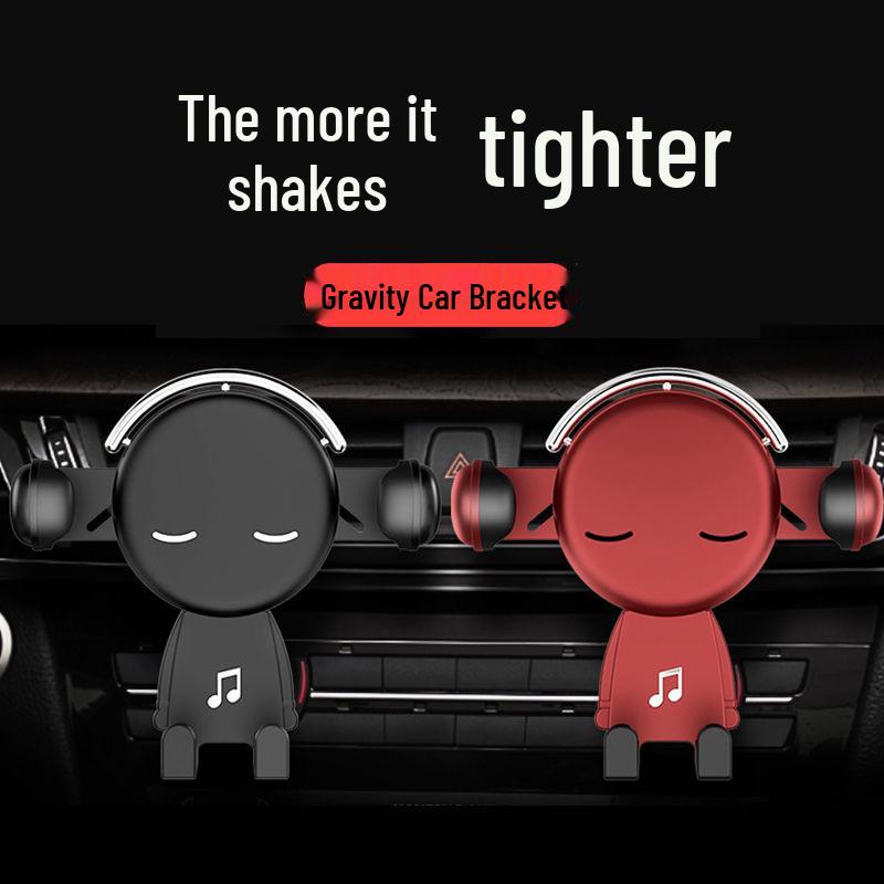 Cartoon Car Air Vent Phone Holder - Fully Automatic Phone Navigation Accessory