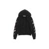 OFF WHITE Толстовка с капюшоном и молнией Caravaggio Square Slim OMBE001S20E300051088
