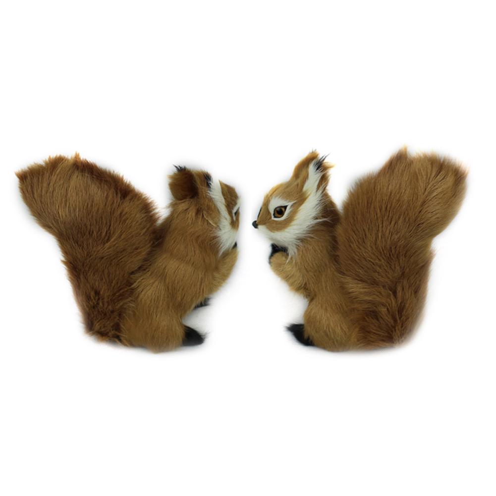 Stuffed Toys Simulation Animal Stuffed Plush Squirrel Toy Kids Toy