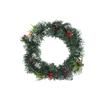30cm Artificial Xmas Wreath Xmas Garland for Your Front Door Wedding Ceremony