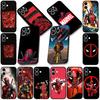 Чехол для телефона Deadpool Marvel Dead Pool для Motorola Moto Edge 70 60 Fusion NEO Pro G Stylus G56 G96 G52 G04 G05 20 Мягкий чехол
