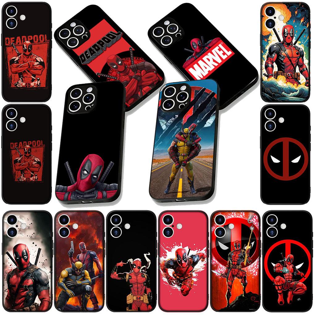 Чехол для телефона Deadpool Marvel Dead Pool для Motorola Moto Edge 70 60 Fusion NEO Pro G Stylus G56 G96 G52 G04 G05 20 Мягкий чехол
