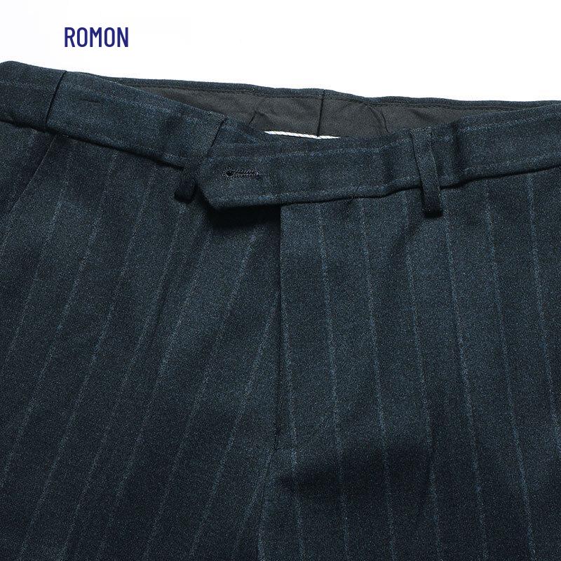 ROMON Мужской приталенный эластичный костюм