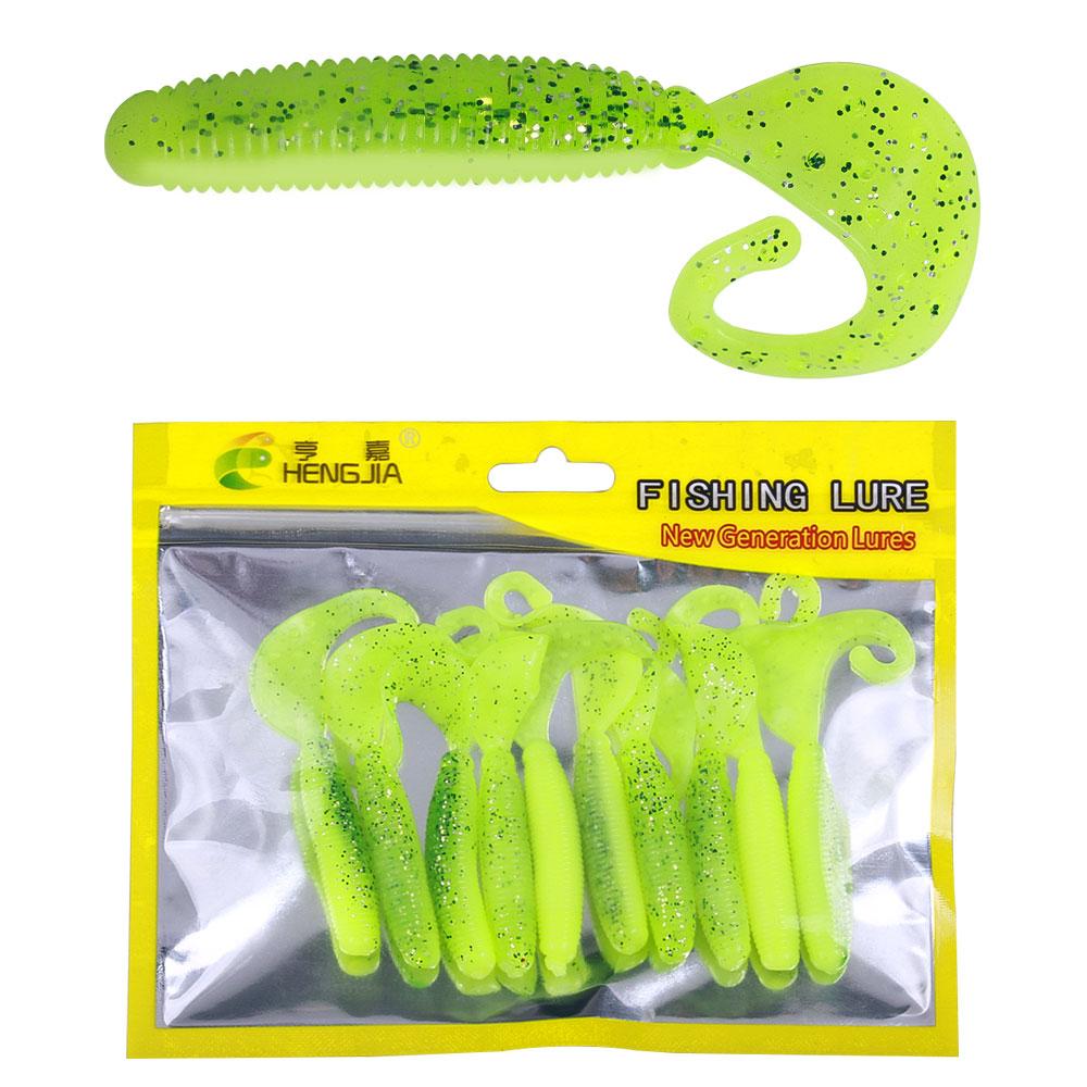 Мягкие рыболовные приманки Мягкие пластиковые искусственные приманки с хвостом isca pesca, протеиновая приманка для ловли червя, приманки для личинки