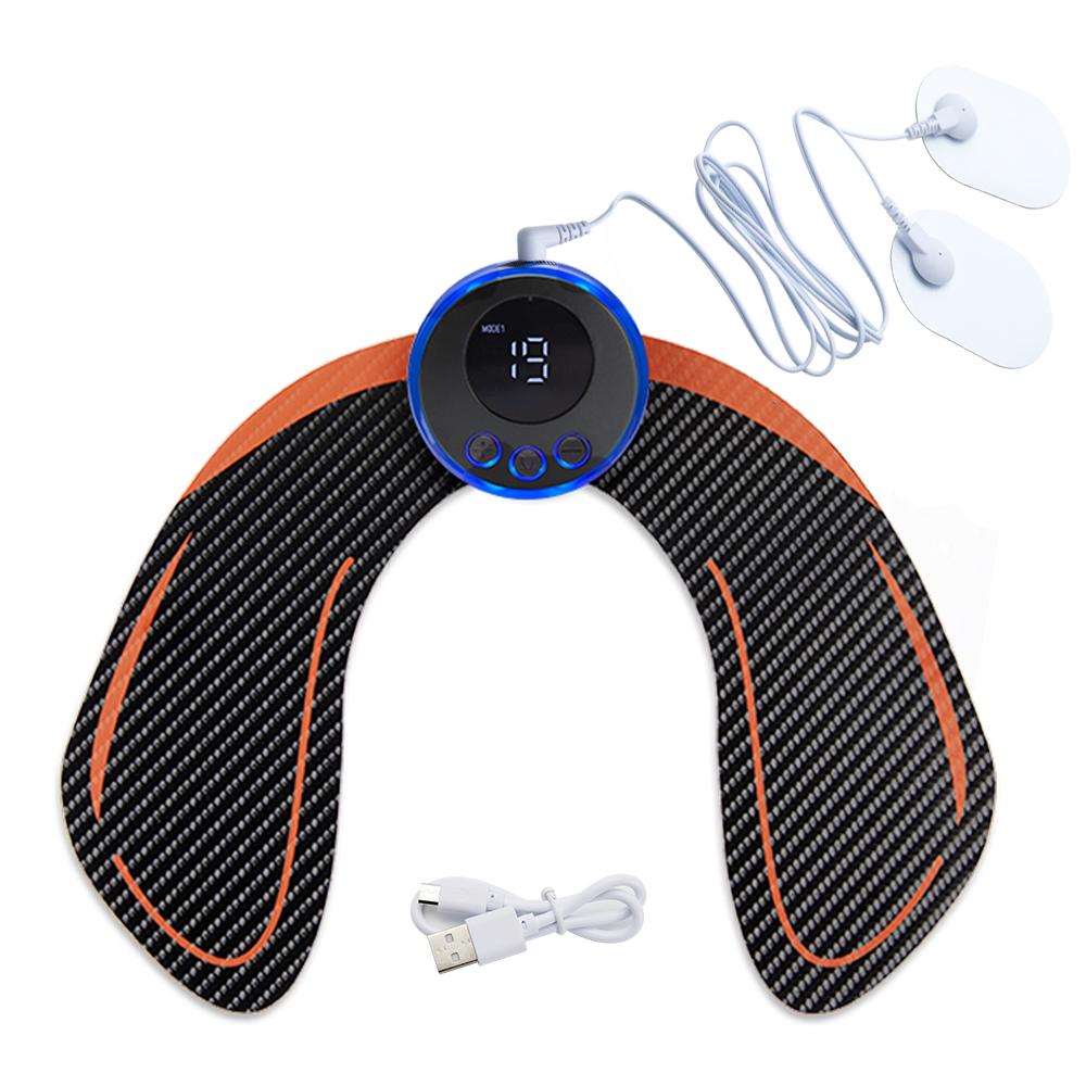 Электрический EMS тренажер для бедер, фитнес-тренажер для ягодиц, вибратор, формирователь, наклейка, стимулятор мышц, машина для похудения, массаж, расслабление