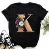 Women's Summer Letter Graphic Tee - Casual Round Neck Sports T-shirt Top