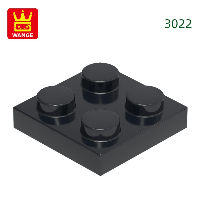 Нетоксичный 167 шт./лот 3022 2x2 Базовый Строительный Блок Moc Классические Аксессуары Совместимые с Кирпичиками Diy Детская Игрушка Сборка Подарочная Коробка