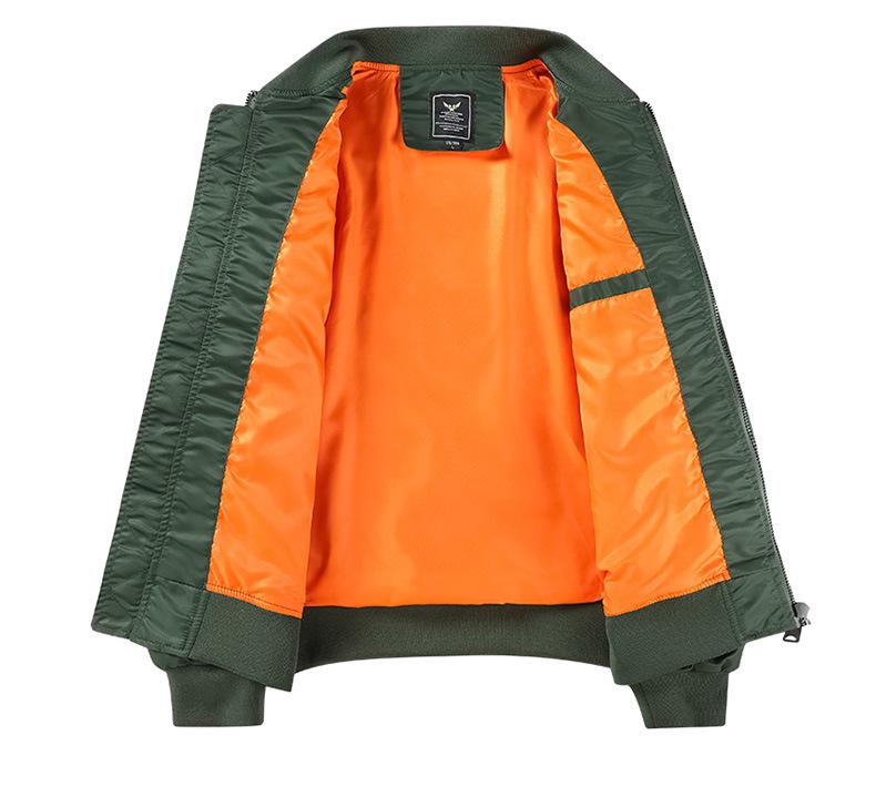 Куртка-бомбер ВВС MA1: Вышивка Самолет и Тигр, Большой размер, Верхняя одежда для работы