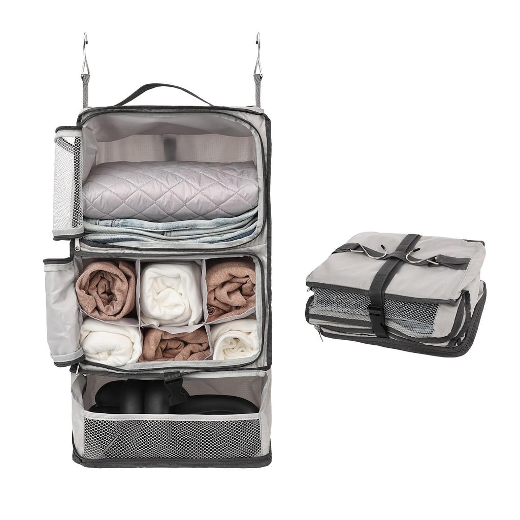 TABITORA Hanging Storage Storage Travel Travel Compression Travel Inner Organizing Clothes Large 3 Business Trip Bag, Box, Pouch, Goods, Pouch,