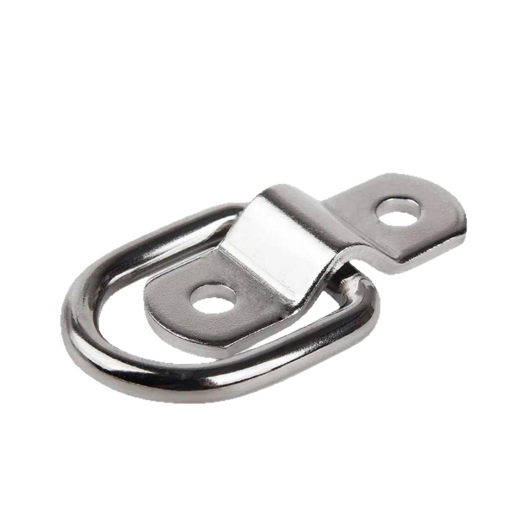 Нержавеющая сталь D-образное кольцо Напольная пряжка Крюк для прицепа Якорь для крепления