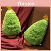 35cm Green Christmas Tree Plush Pillow Doll For Room And Decoration Sofa