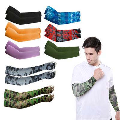 2 шт., охлаждающие рукава унисекс, чехол для спорта, бега, защиты от УФ-солнца, мужские рукава для рыбалки и езды на велосипеде, 2 шт., для скрытия татуировок