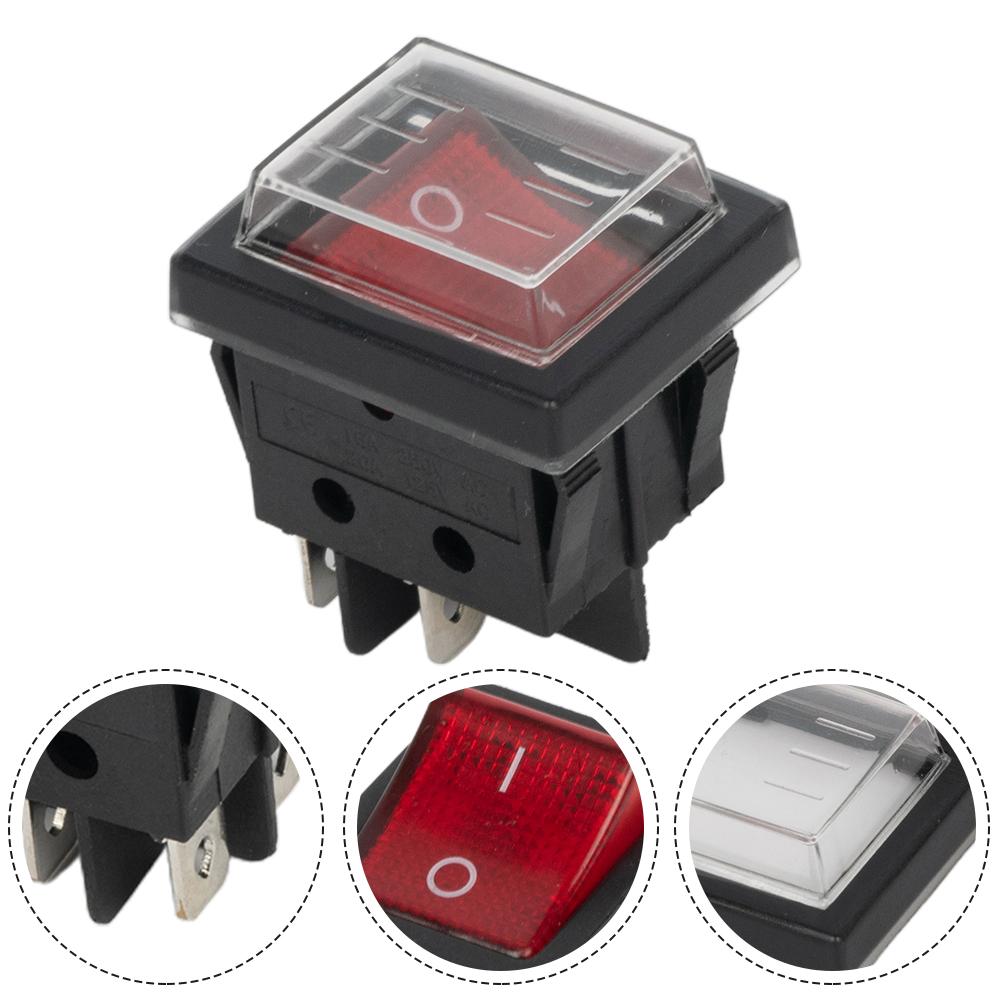 16A 250VAC / 20A 125VAC Кулисный переключатель Аксессуар ВКЛ ВЫКЛ