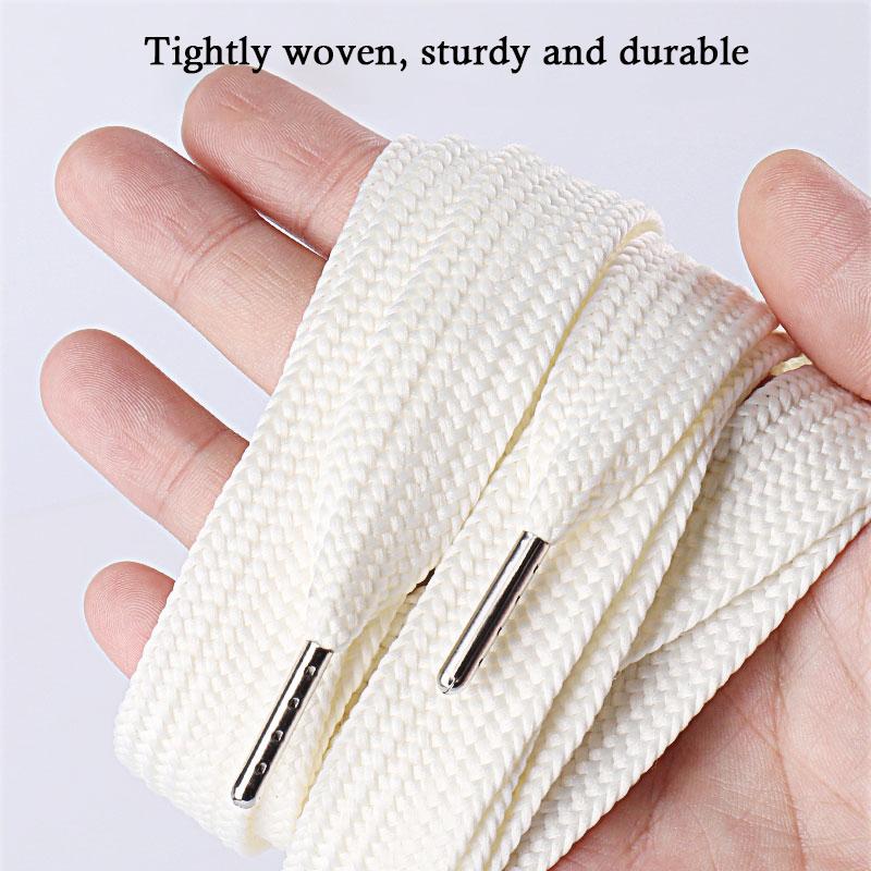 2 см ширина плоские шнурки для кроссовок длина 130 см классические шнурки повседневные подростковые шнурки ПВХ/металлическая головка аксессуары для обуви