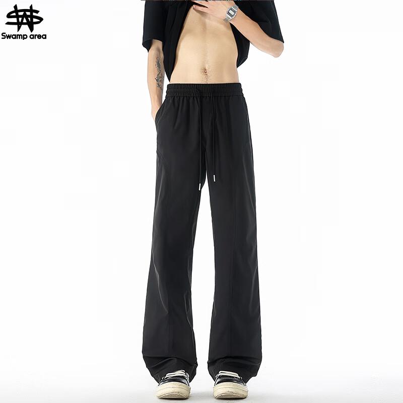 SWAMP AREA Men's Functional Soft Shell Flared Casual Pants