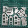 New Design Craft Metal Cutting Die House Building Decoration Scrapbook Album Paper Card Craft Embossing