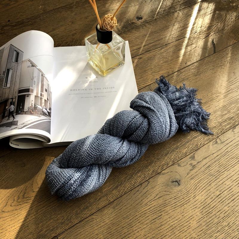 New Autumn and Winter Styles Cotton and Linen Scarves for Women,Artistic Weaving Ethnic Style Scarf Shaw Wrap