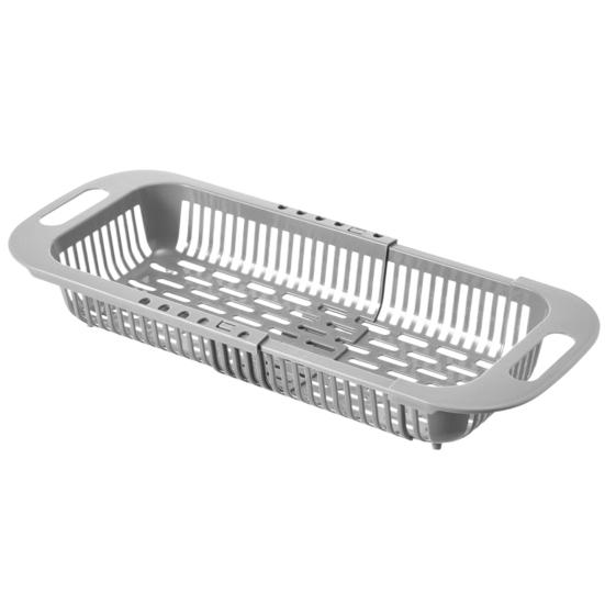 Retractable Drain Basket Over-the-sink Multifunction Food Grade Extendable Fruit Vegetable Washing Drainer Colander Strainer Bowl Tableware