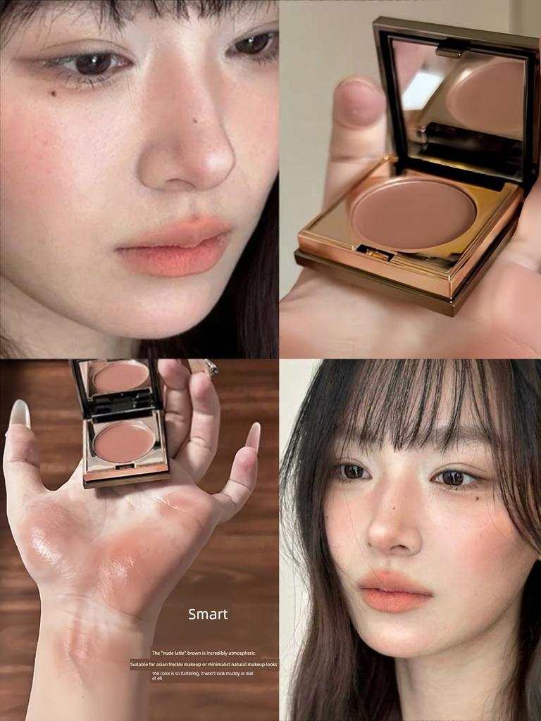 Internet Celebrity's Same Style Multi-Purpose Cream Blush for Daily Light Makeup, Highlighter, Contouring, Three-In-One Blush, 2026 New Hot Item
