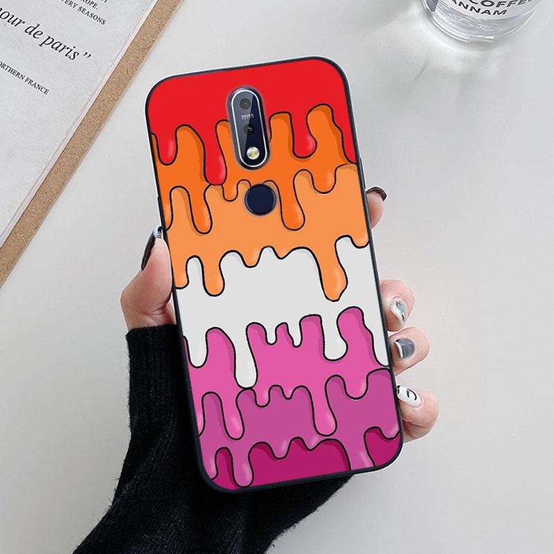 Для Nokia 5.1 Plus Чехол Модный Мягкий Силиконовый Задний Чехол для Nokia 3.1 7.1 Чехол для Телефона etui Fundas Милый Чехол