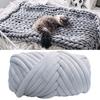 1 рулон вязальной пряжи 3 см, утолщенная, мягкая текстура, полиэстер, эластичная, гибкая сумка для кровати для домашних животных, плетеная пряжа для шитья, товары для дома