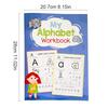 54 Pages Letters A-Z Alphabet Phonics Practice Workbook Preschool Learning English Kindergarten Writing Coloring Book Montessori