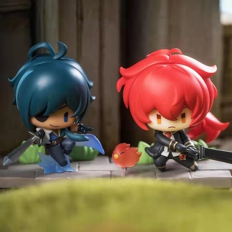 Фигурка Aixlan Genshin Impact Account, аниме-игра Genshin Impact Keqing Amber Klee Mona Figma, фигурка, модель игрушки