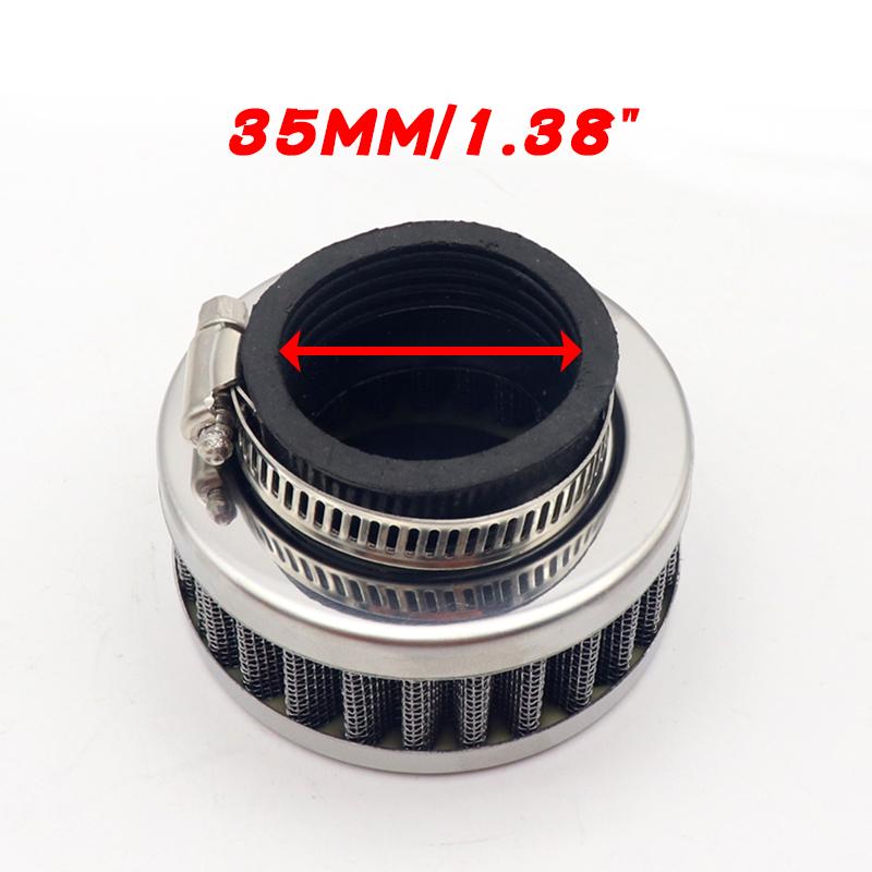 28mm-60mm Universal Air Filter Cleaner Motorcycle ATV Pit Dirt Bike Air Cleaner Intake Filter for Honda Kawasaki Yamaha Moto