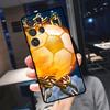 Чехол для телефона Samsung Galaxy с рисунком Огненный Футбольный Мяч Для Samsung Galaxy S25 S24 S21 S22 S23 Ultra S9 S10 Plus S24 FE S21 FE
