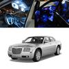 4 x 5050 SMD Полный комплект светодиодных ламп для салона для 2005-2010 Chrysler 300 300C