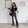 New Arrivals Open Run Women Bootcut Waist Strap Culottes Skirt