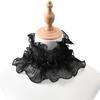 Lace Ruffle Neck Scarf Women's Spring/Summer Fashionable Shirt Collar Accessory