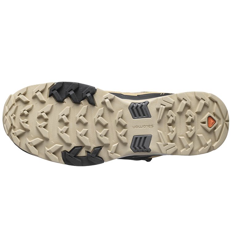 SALOMON X Ultra 4 Mid Gtx Durable Waterproof Supportive Shock-Resistant Outdoor Functional Shoes Men Shoes Brown Gray 412941