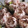 8 Head DIY Decor Vintage Wedding Artificial Flowers  Silk Peony  Rose Bouquet Party Decoration