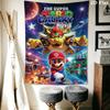 Cute Super Mario Wall Hanging Printed Fabric Blanket Decorative Tapestries for Bedroom Living Room Home Decor