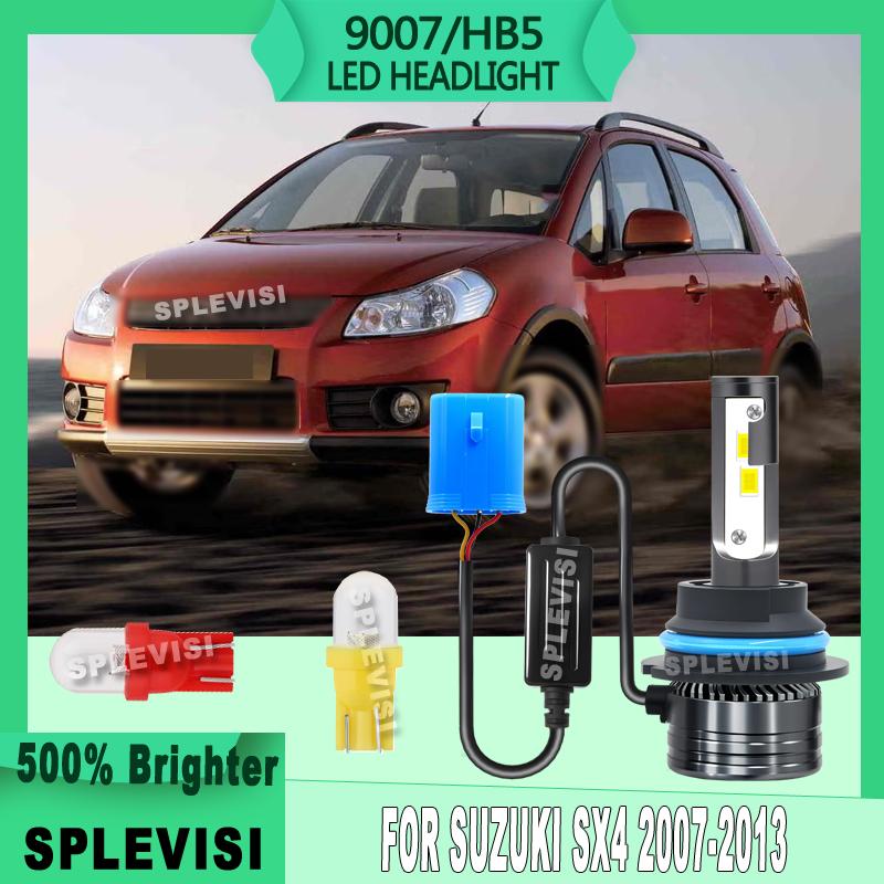 Waterproof & Shockproof Fast Heat Dissipation Long-lasting 9007 LED HEADLIGHT For SUZUKI SX4 2007 2008 2009 2010 2011 2012 2013