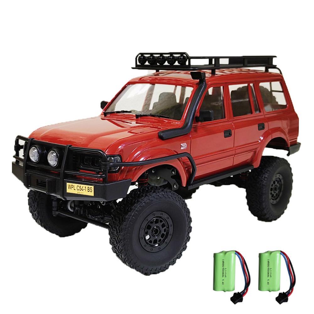 WPL Remote Control Truck 1/16 Remote Control Pick-upTruck Off-road Car 4WD 2.4GHz Climbing Car Full