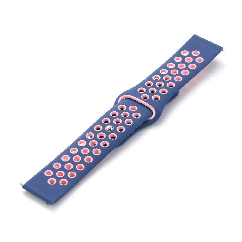 20mm For Samsung Galaxy Watch 6 5 Pro/4/4 Classic/3 46mm/42mm/40mm/44mm Silicone 22mm Watch Strap Sport Bracelet Active 2 Band