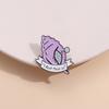 Cartoon Conch Enamel Pins Custom I Don't Think So Brooches Lapel Badges Cartoon Funny Jewelry Gift for Kids Friends