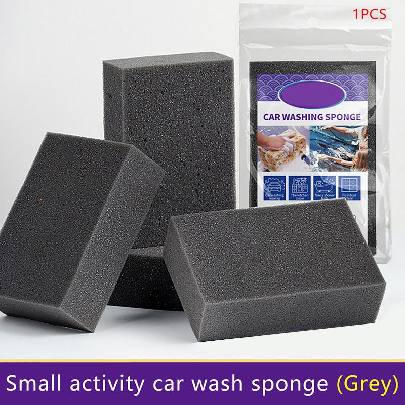 Car-Washing Sponge Black Car Wash Sponge Glass Washing Cleaner Foam Clean Tool