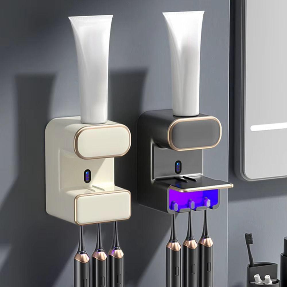 UV Ultraviolet Electric Toothpaste Dispenser Smart Sensor Toothpaste Pressers Home Use