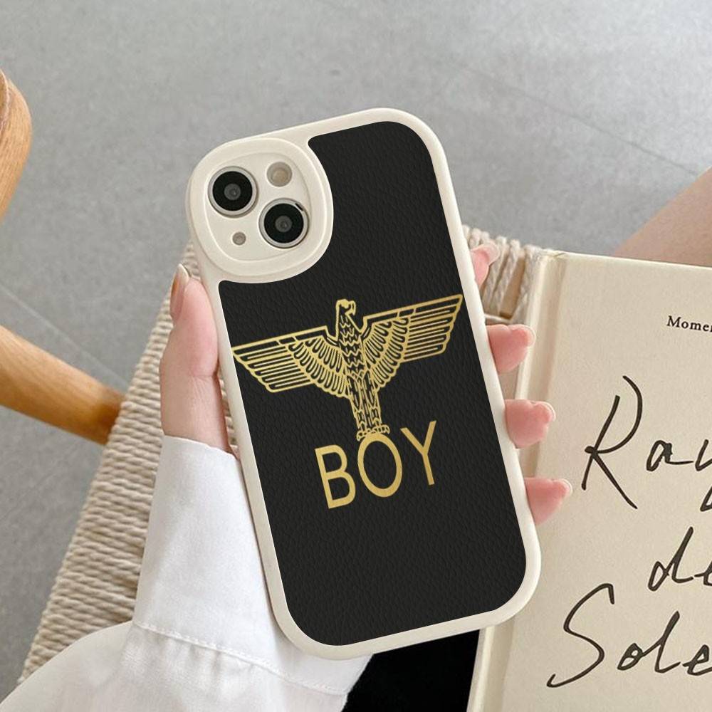 Классический B-Boy L-Лондонский Логотип Чехол для Телефона Для IPhone 16 15 14 13 Pro Max 11 12 Plus Кожаный Силиконовый Чехол